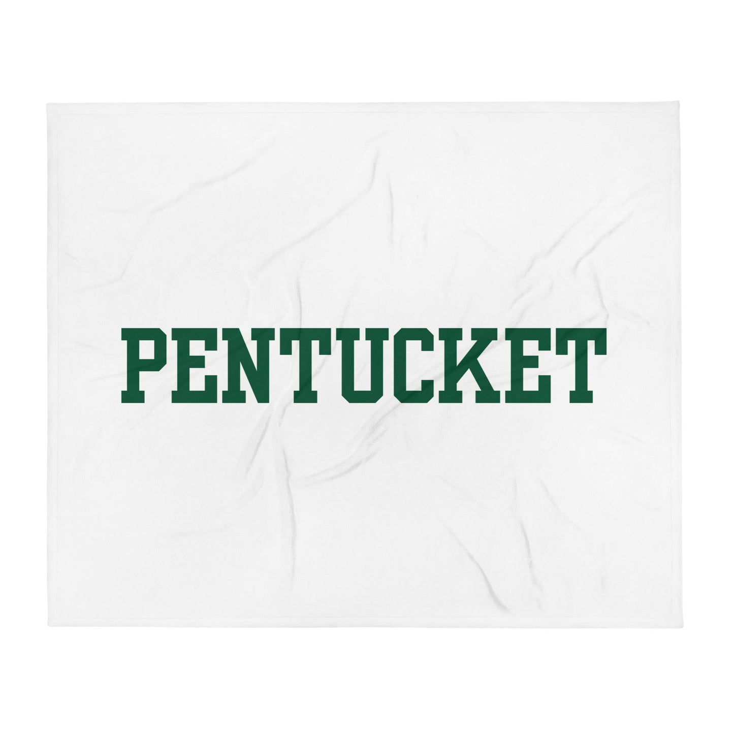 Throw Blanket | Pentucket Youth Football and Cheer | Script Logo