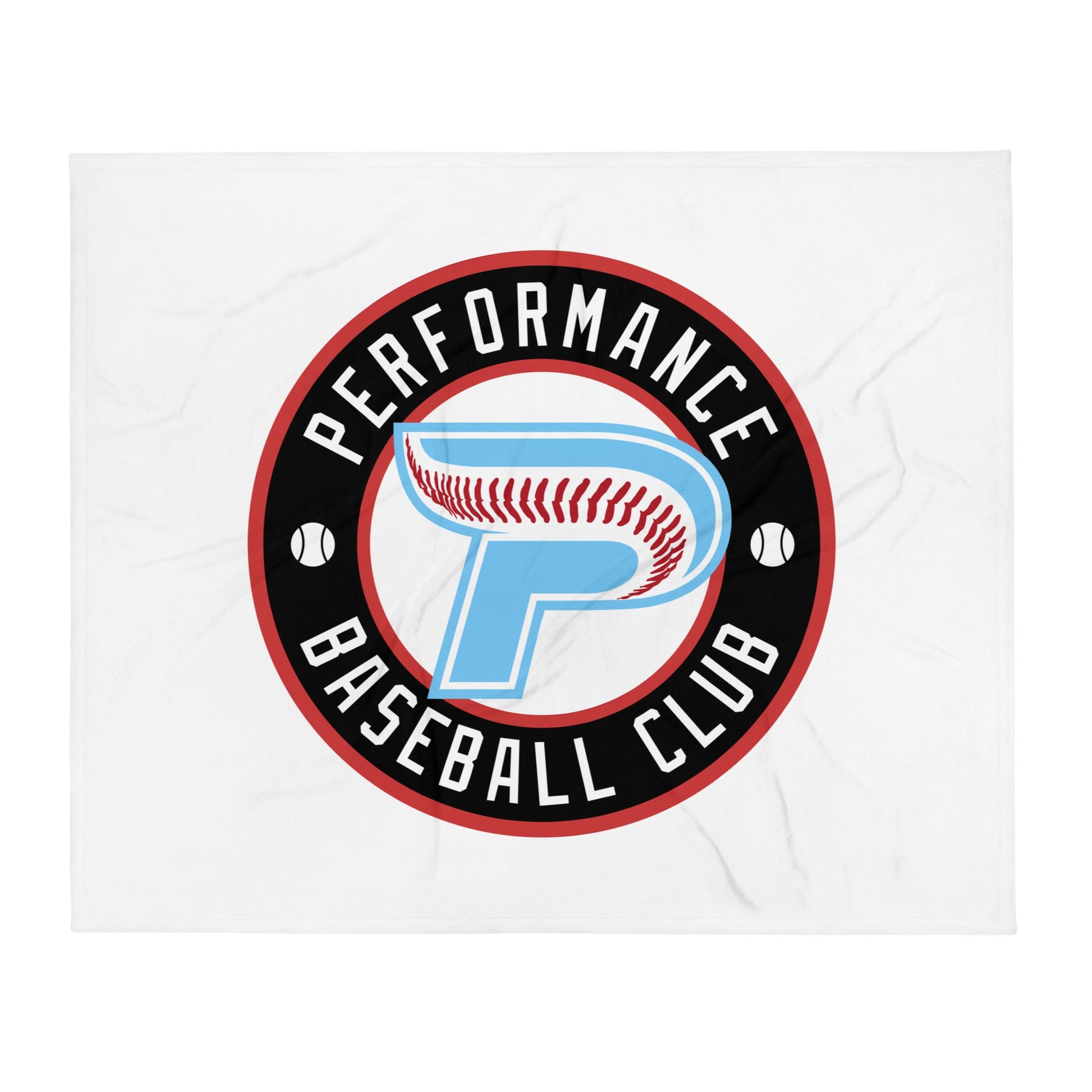 Throw Blanket | Performance Baseball Club | Alt Logo