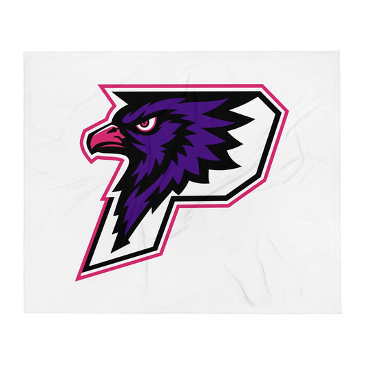 Throw Blanket | Phoenix Fastpitch | Apex P-Hawks Logo