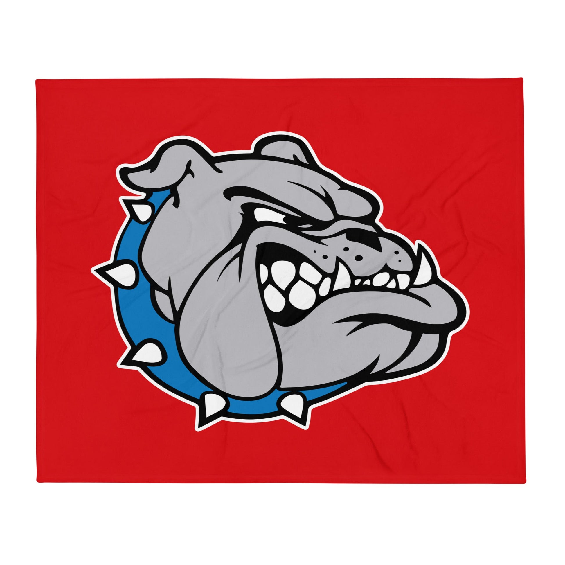 Throw Blanket | Pretty Prairie Bulldog Football