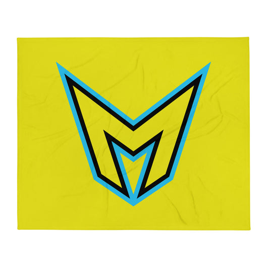 Throw Blanket | Racine Monstars | M Logo