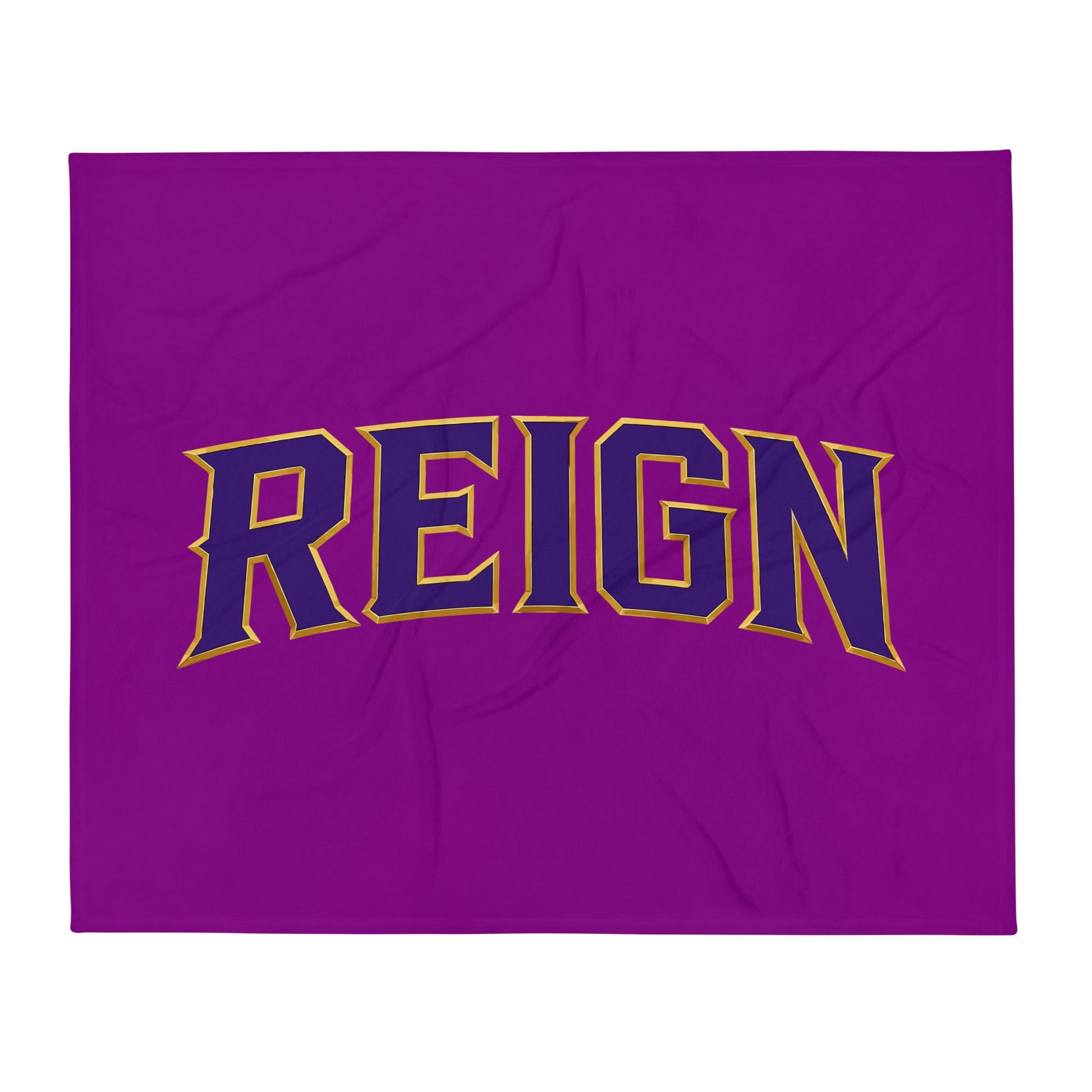 Throw Blanket | REIGN 10U Softball | Modern Script Logo