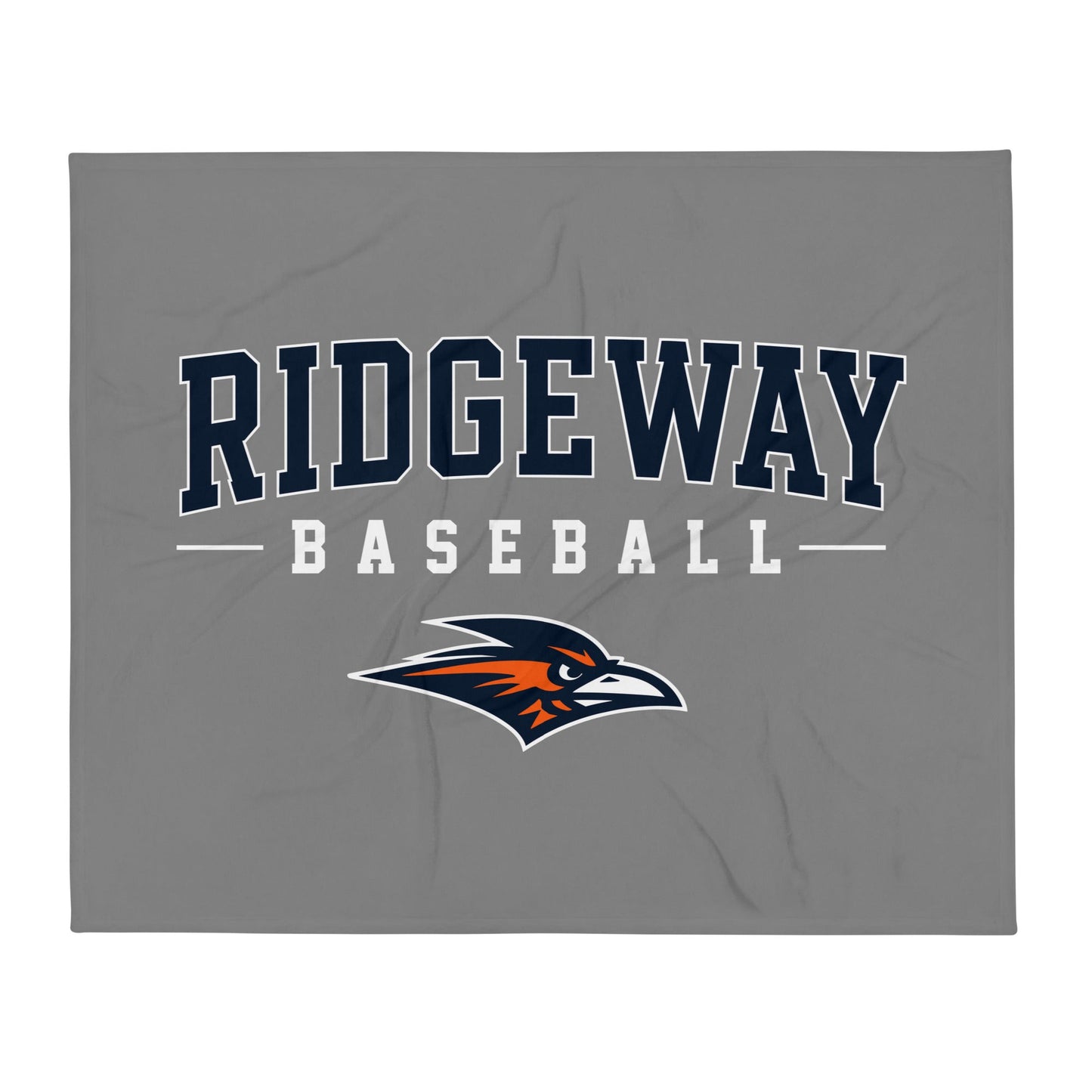 Throw Blanket | Ridgeway High School Baseball | Modern Script Logo