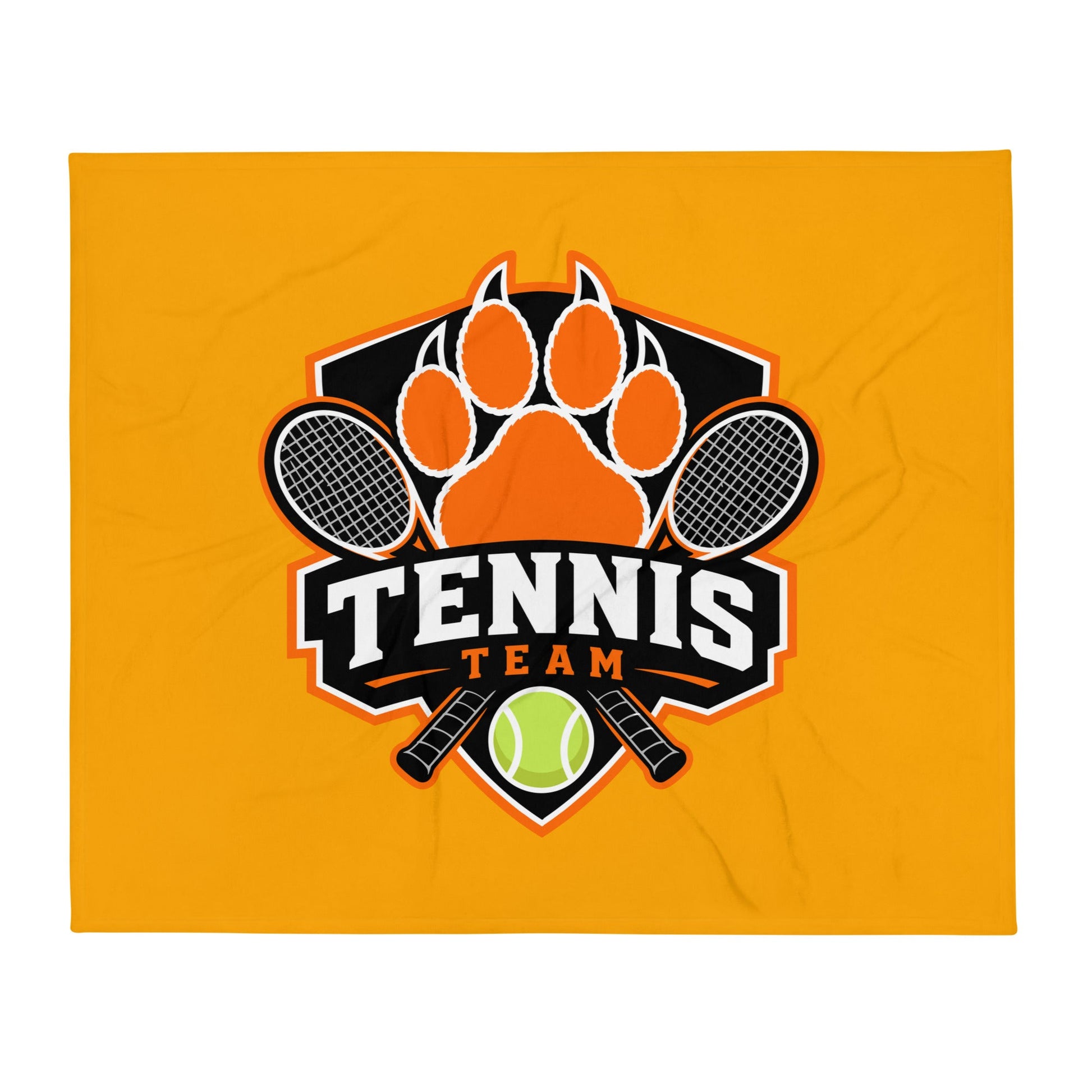Throw Blanket | Rock Springs High School Tennis | Crest Logo