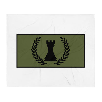 Throw Blanket | Rook Defense Solutions | Apex Castle Logo