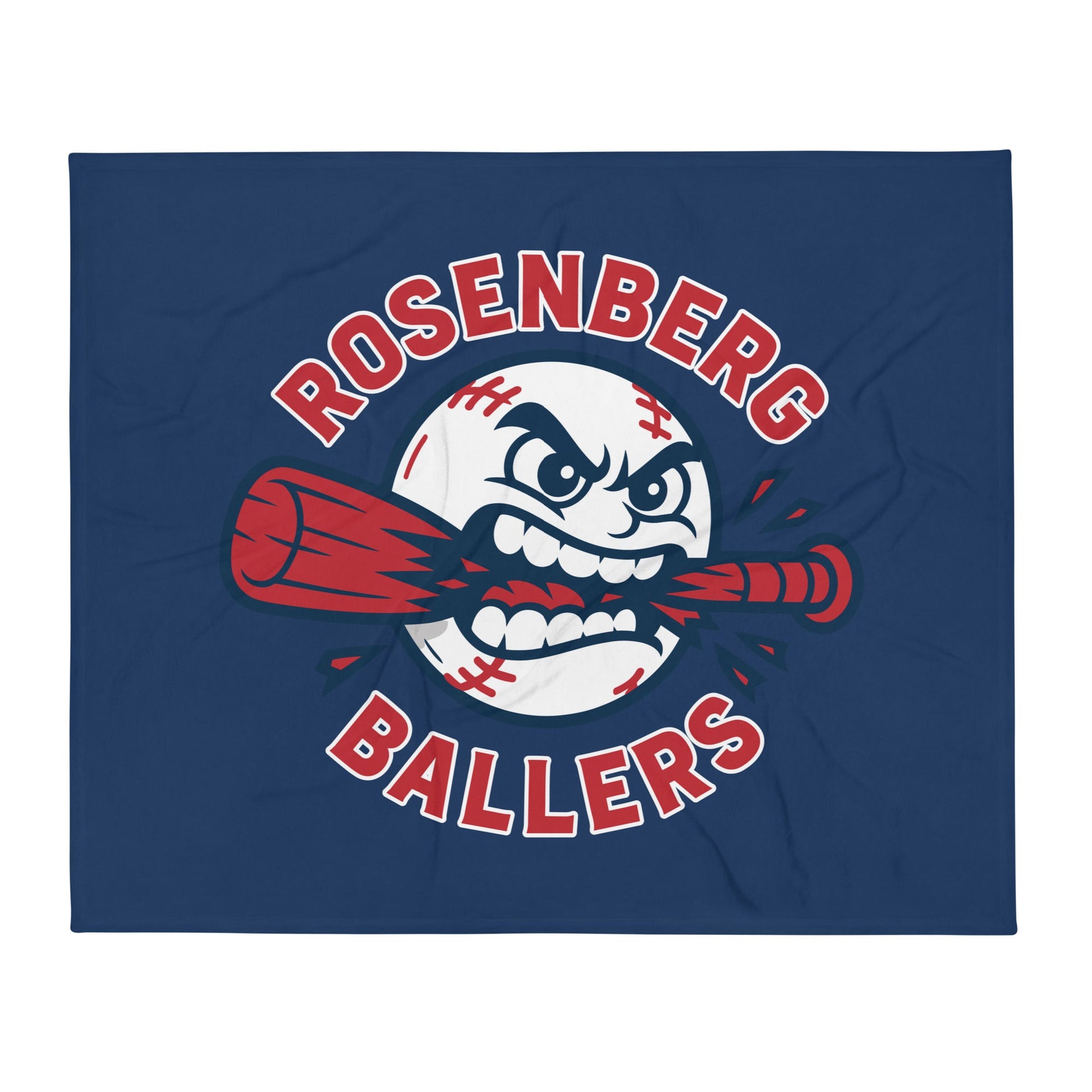 Throw Blanket | Rosenberg Ballers | Vanguard Logo
