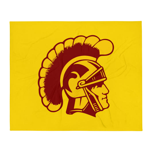 Throw Blanket | Ross MVP Fall 2026 | Warrior Crest Logo