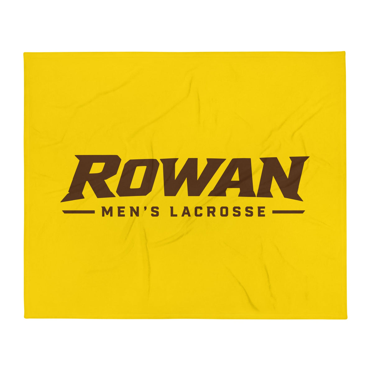 Throw Blanket | Rowan Men’s Lacrosse | Modern Script Logo