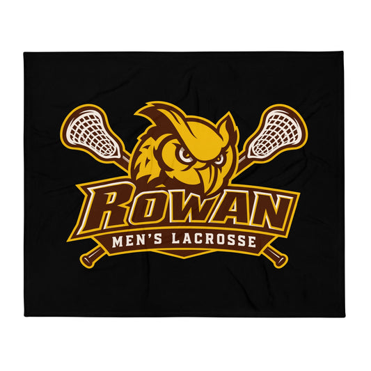 Throw Blanket | Rowan Men’s Lacrosse | Valor Logo