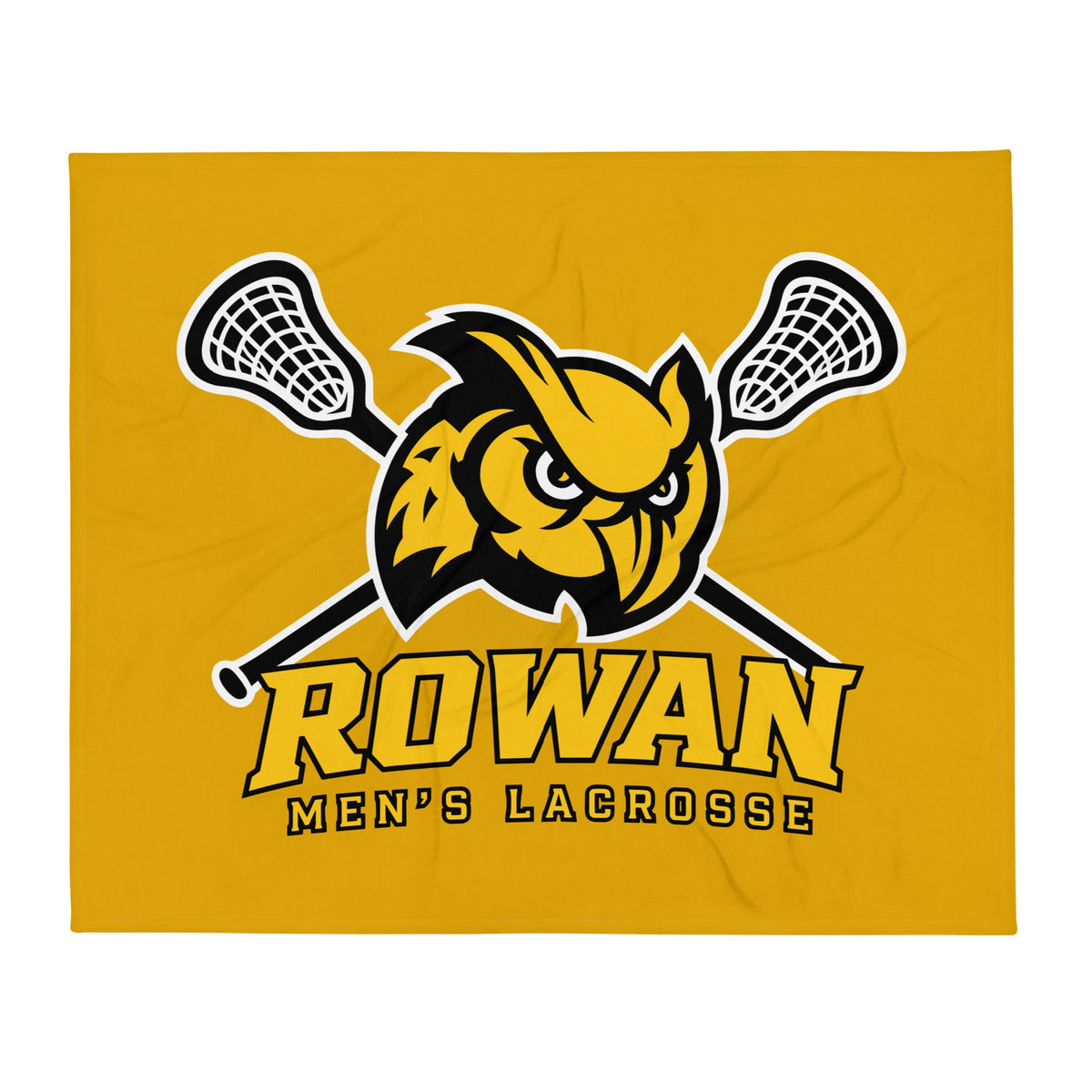 Throw Blanket | Rowan Men’s Lacrosse | Vanguard Logo