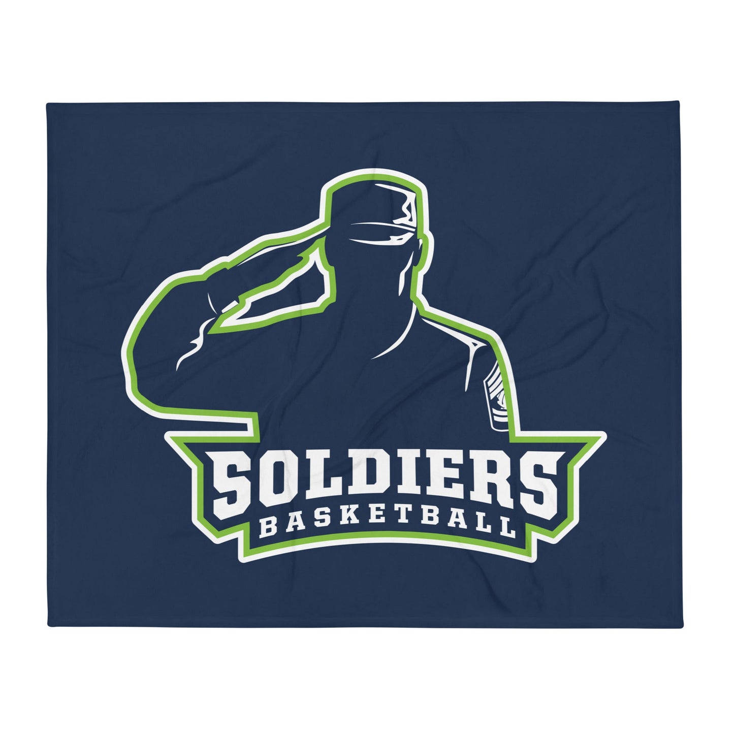 Throw Blanket | Sacramento Soldiers Basketball