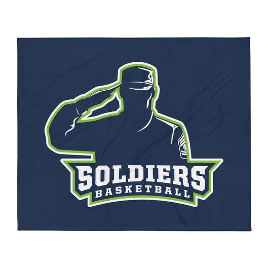 Throw Blanket | Sacramento Soldiers Basketball