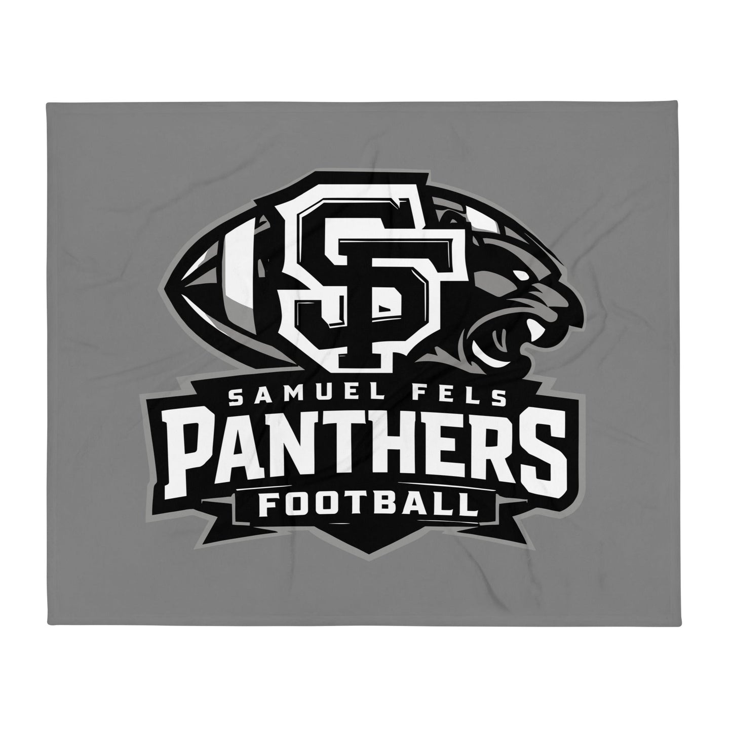 Throw Blanket | Samuel Fels Football | Emblem Logo