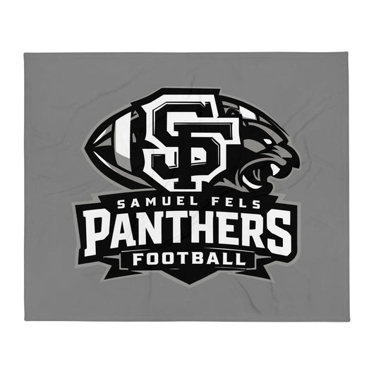 Throw Blanket | Samuel Fels Football | Emblem Logo
