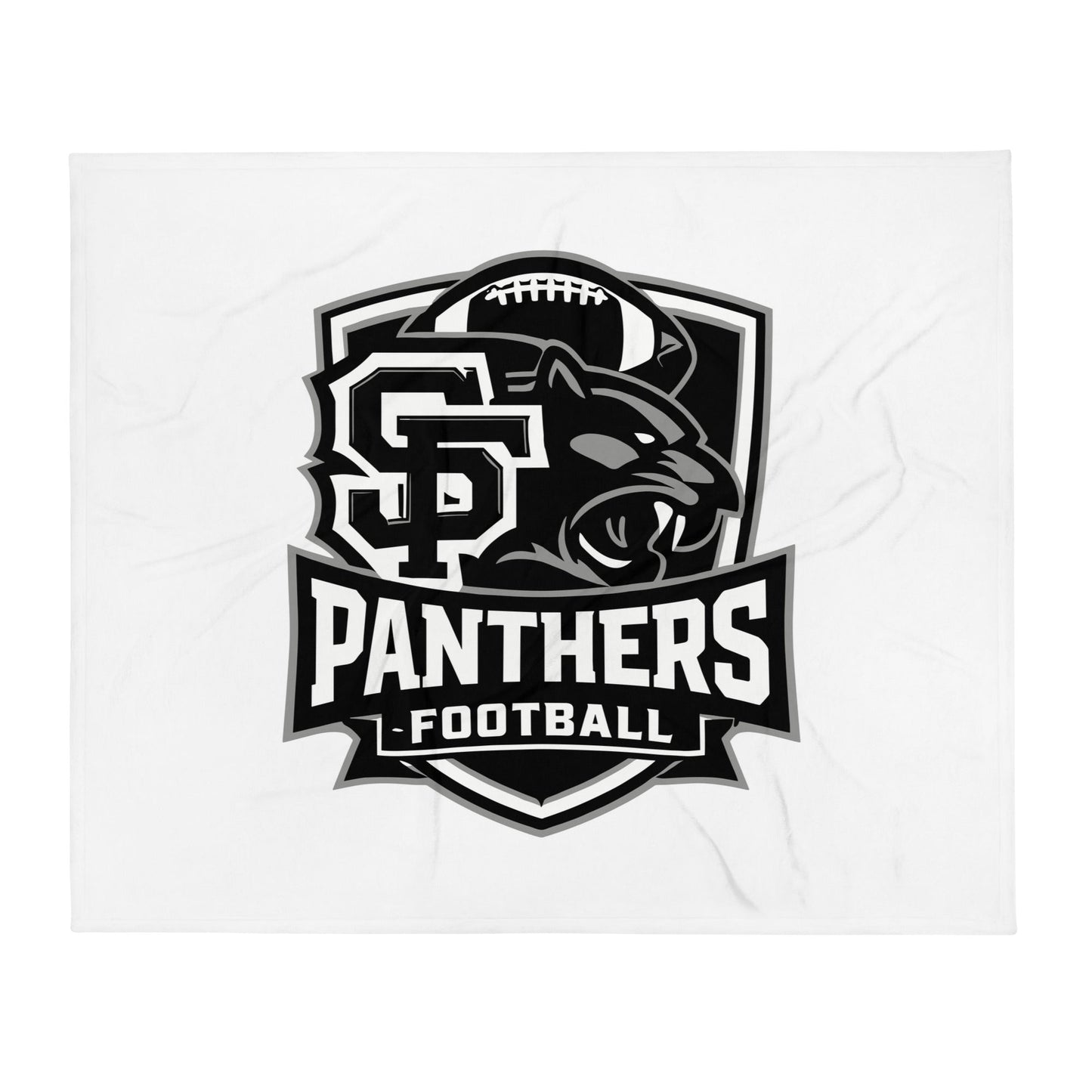 Throw Blanket | Samuel Fels Football | Shield Logo