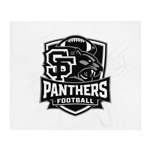 Throw Blanket | Samuel Fels Football | Shield Logo