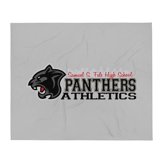 Throw Blanket | Samuel Fels Football | Vanguard Logo