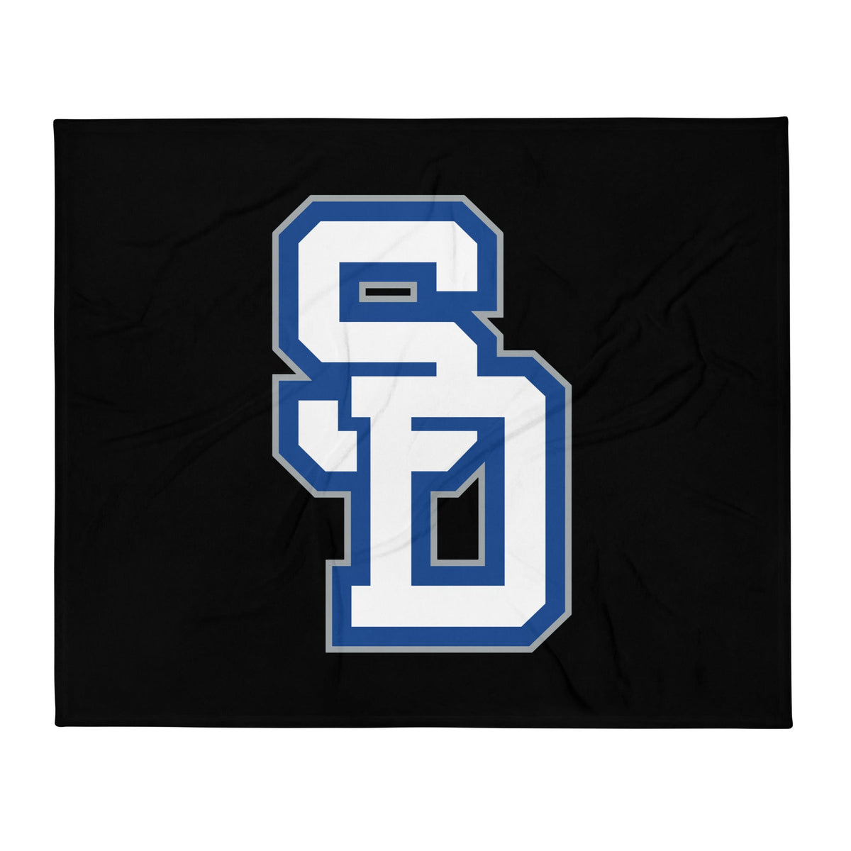 Throw Blanket | San Diego High School Wrestling | Crest Logo