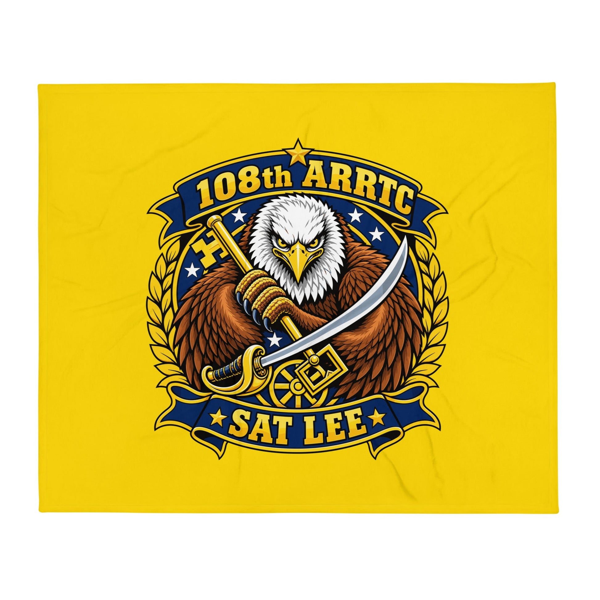 Throw Blanket | SAT Lee | Emblem Logo
