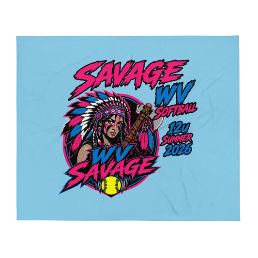Throw Blanket | Savage | Vanguard Logo