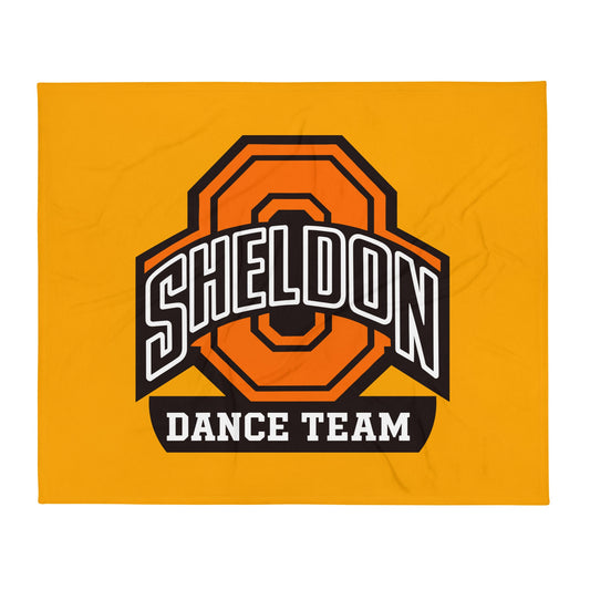 Throw Blanket | Sheldon Dance Team | Emblem Logo