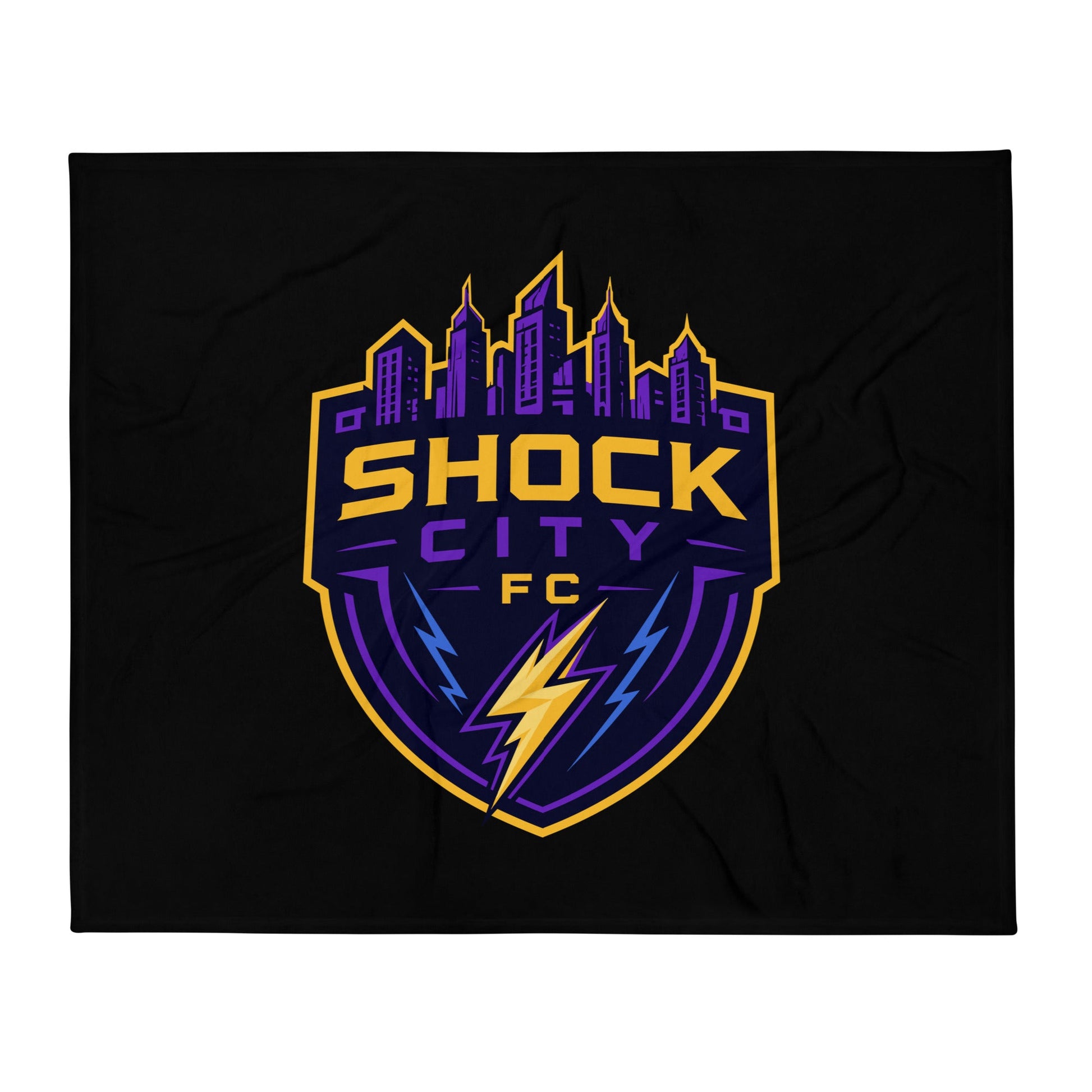 Throw Blanket | Shock City FC | Crest Logo