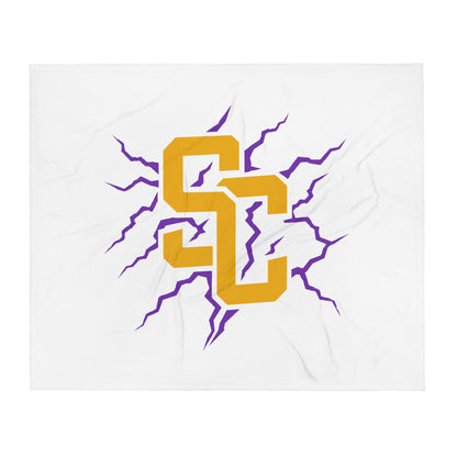 Throw Blanket | Shock City FC | SC Mark Logo