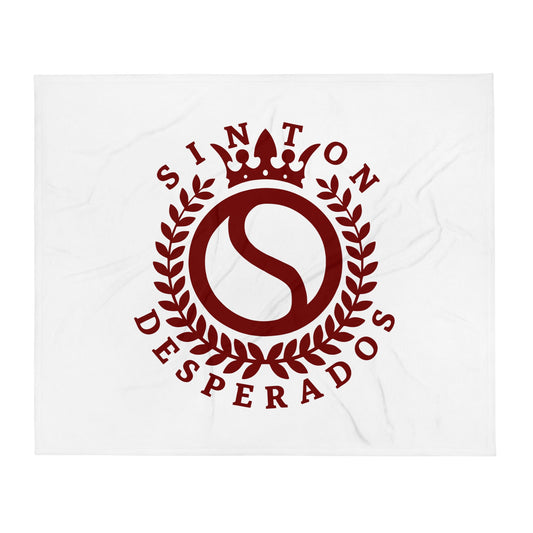 Throw Blanket | Sinton Desperados Baseball | Emblem Logo
