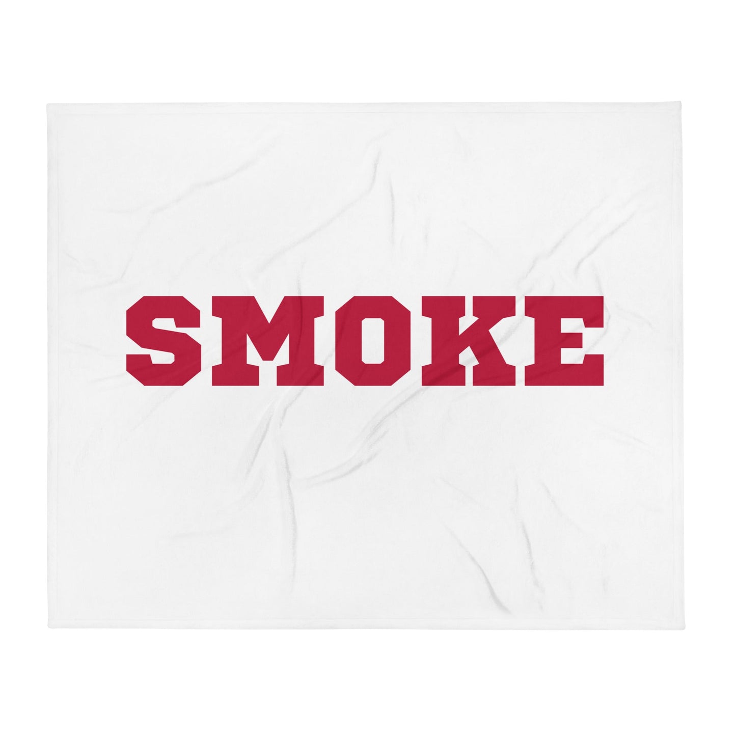 Throw Blanket | Smoke 14U Softball | Modern Script Logo