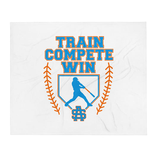 Throw Blanket | South Alabama Select 8U | Emblem Logo