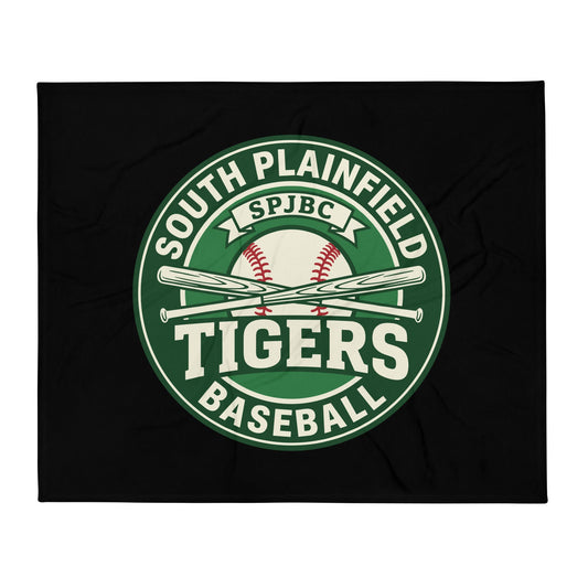 Throw Blanket | SP Tigers 7U | Badge Logo