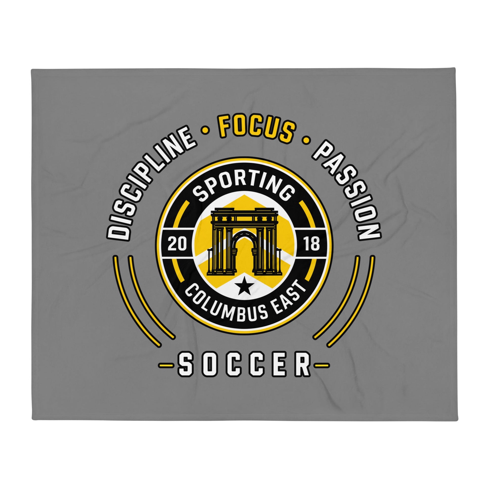 Throw Blanket | Sporting Columbus East | Emblem Logo
