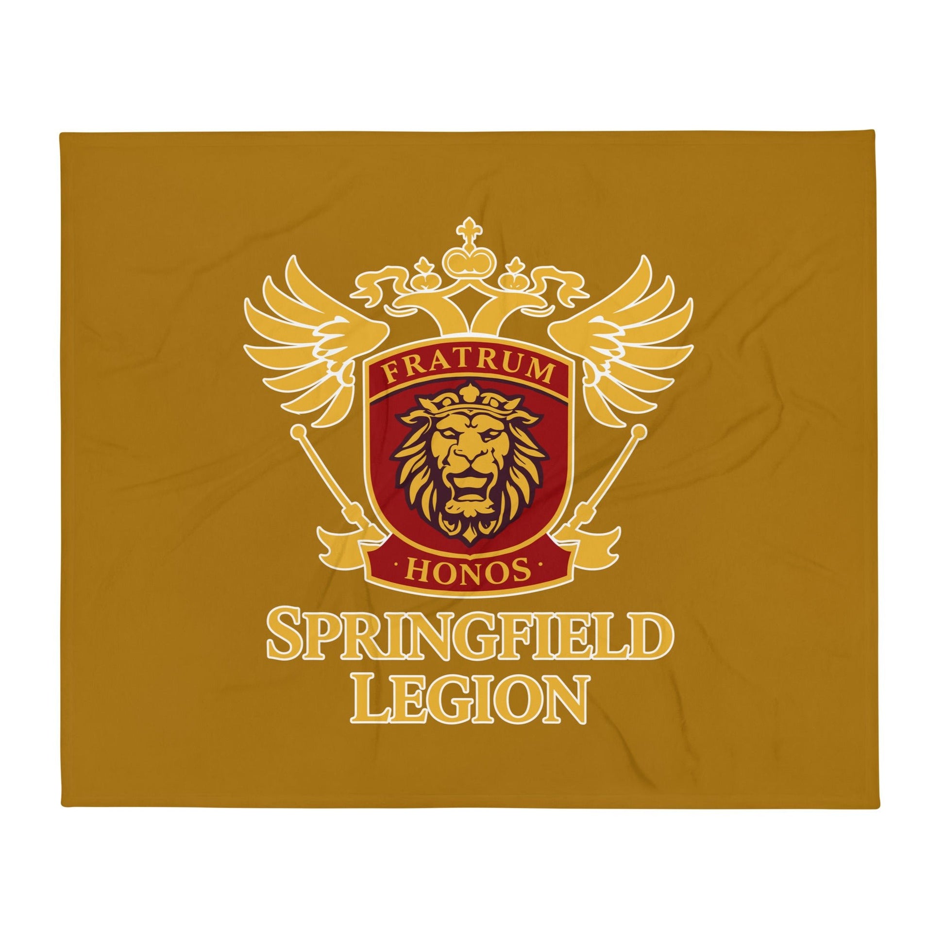 Throw Blanket | Springfield Legion Hockey Club | Imperial Crest Logo