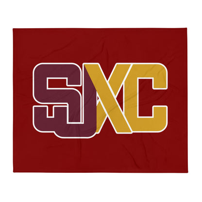 Throw Blanket | St. Joseph High School - Cross Country | Athletics Logo