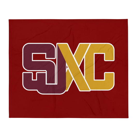 Throw Blanket | St. Joseph High School - Cross Country | Athletics Logo
