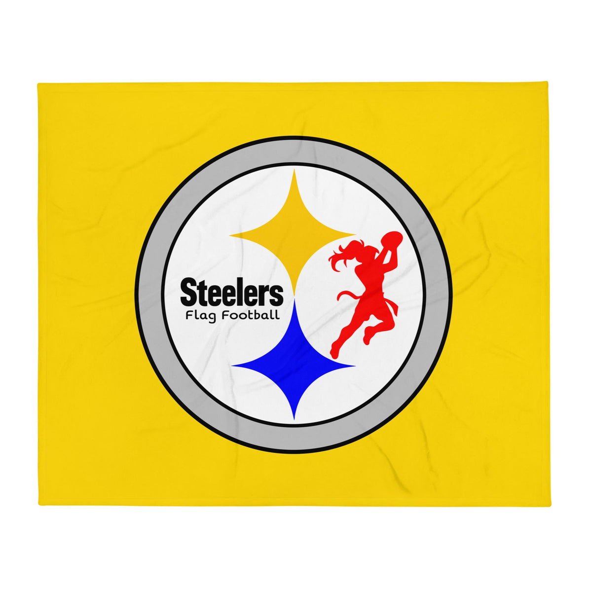 Throw Blanket | Staten Island Steelers | Badge Logo