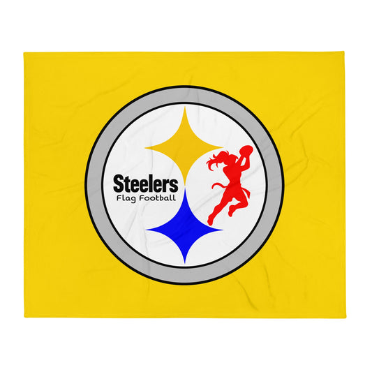 Throw Blanket | Staten Island Steelers | Badge Logo