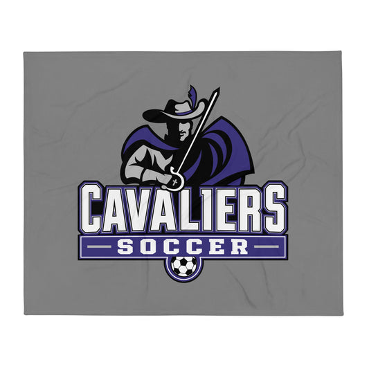 Throw Blanket | STM Soccer | Vanguard Logo