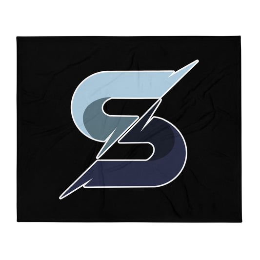 Throw Blanket | Superior Track and Field Club | S Logo