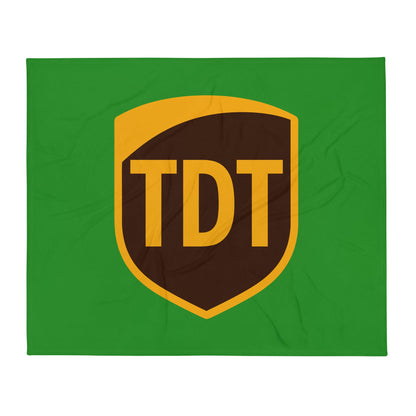 Throw Blanket | TDT | Shield Logo