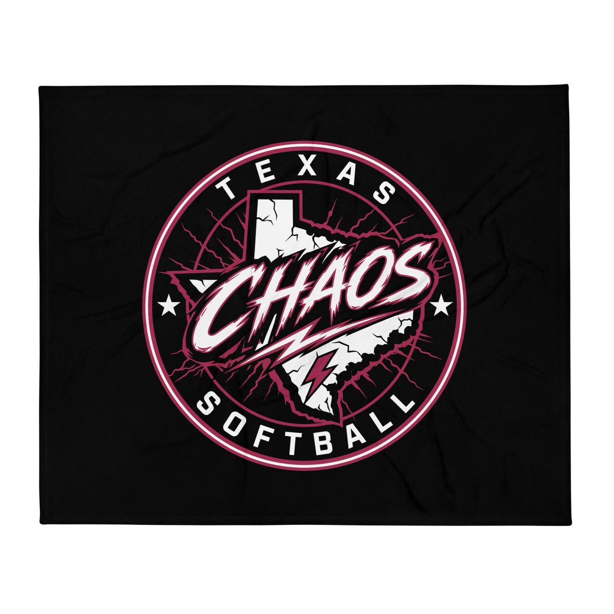 Throw Blanket | Texas Chaos | Badge Logo