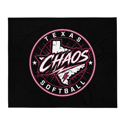 Throw Blanket | Texas Chaos | Badge Logo
