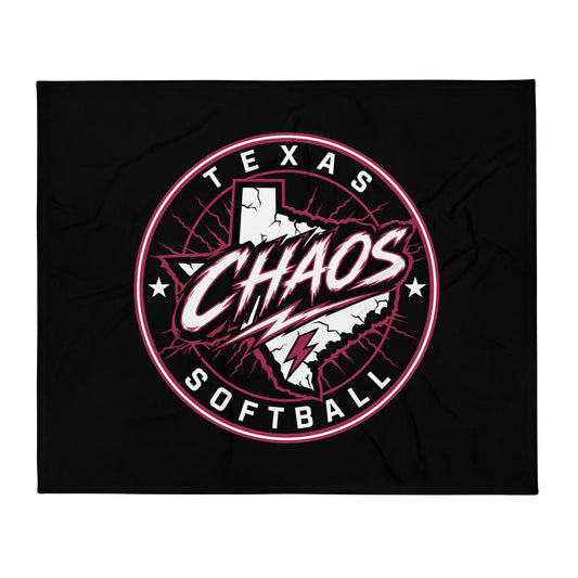 Throw Blanket | Texas Chaos | Badge Logo