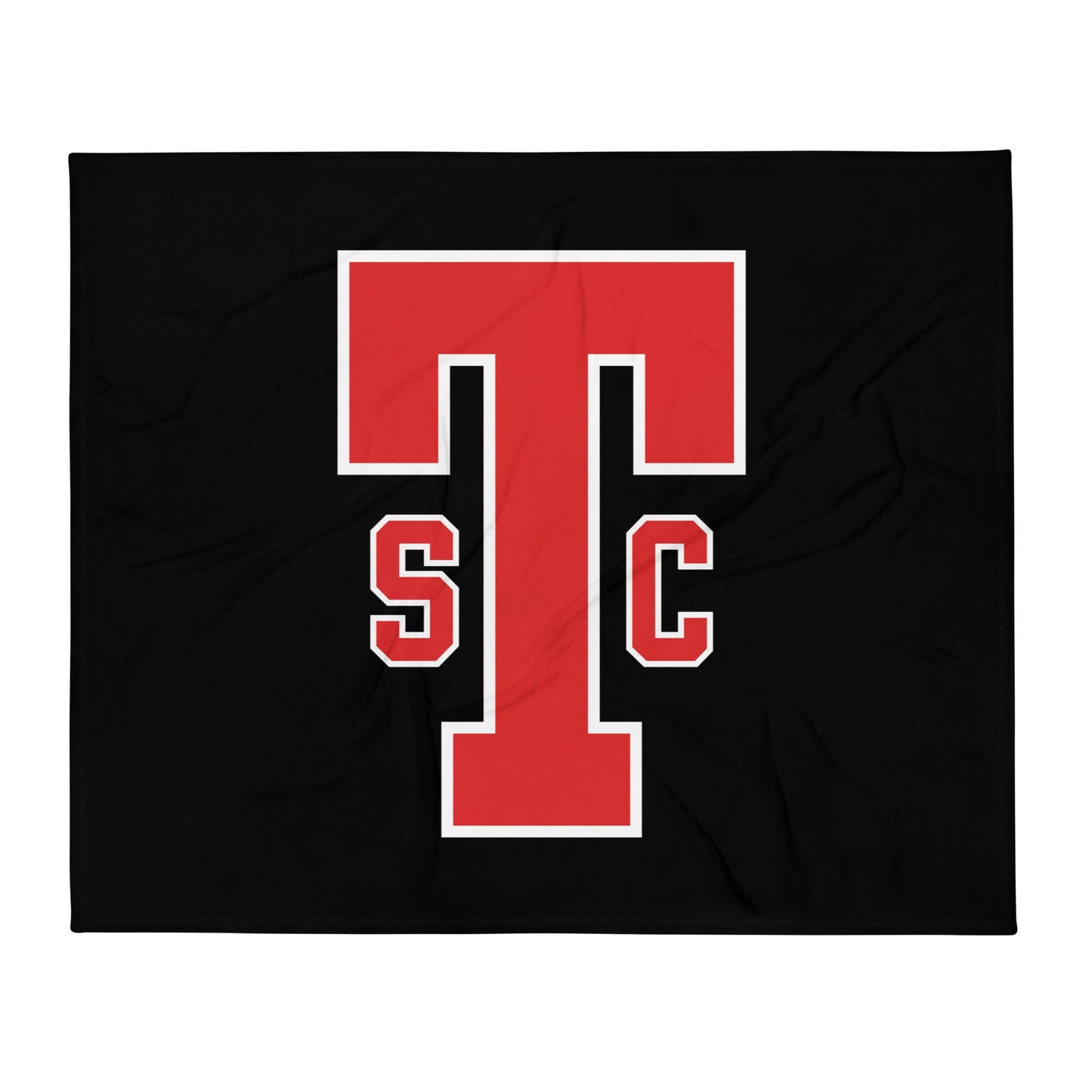 Throw Blanket | Texoma Softball Club | Block T Logo