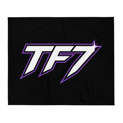 Throw Blanket | TF7 Eclipse | Lettermark Logo