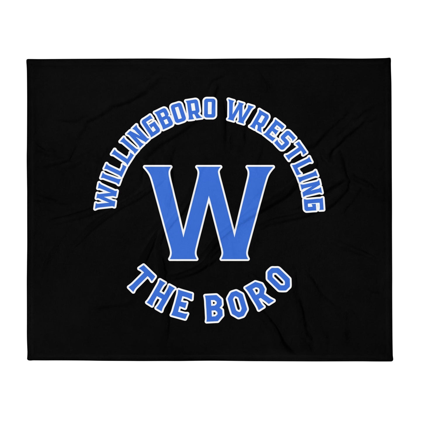 Throw Blanket | The Boro Brand | Script Logo