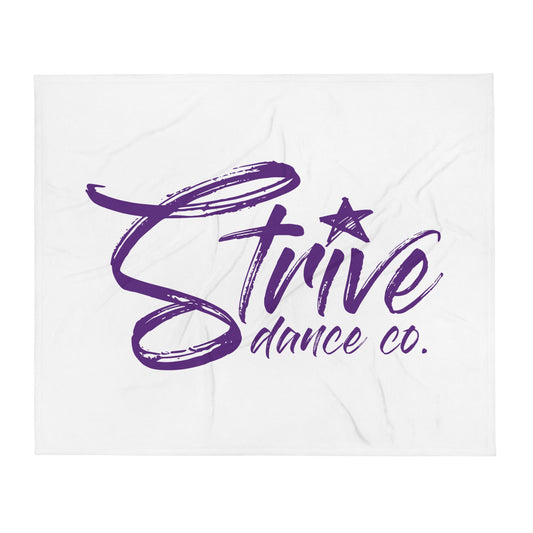 Throw Blanket | The Dancer's Place | Strive Dance Company