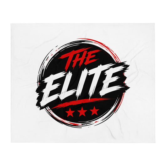Throw Blanket | The Elite | Badge Logo