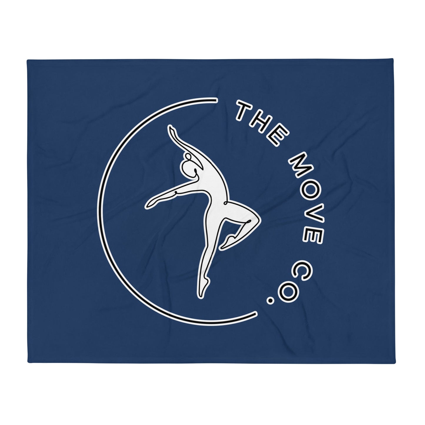 Throw Blanket | The Move Co. | Dance Crest Logo
