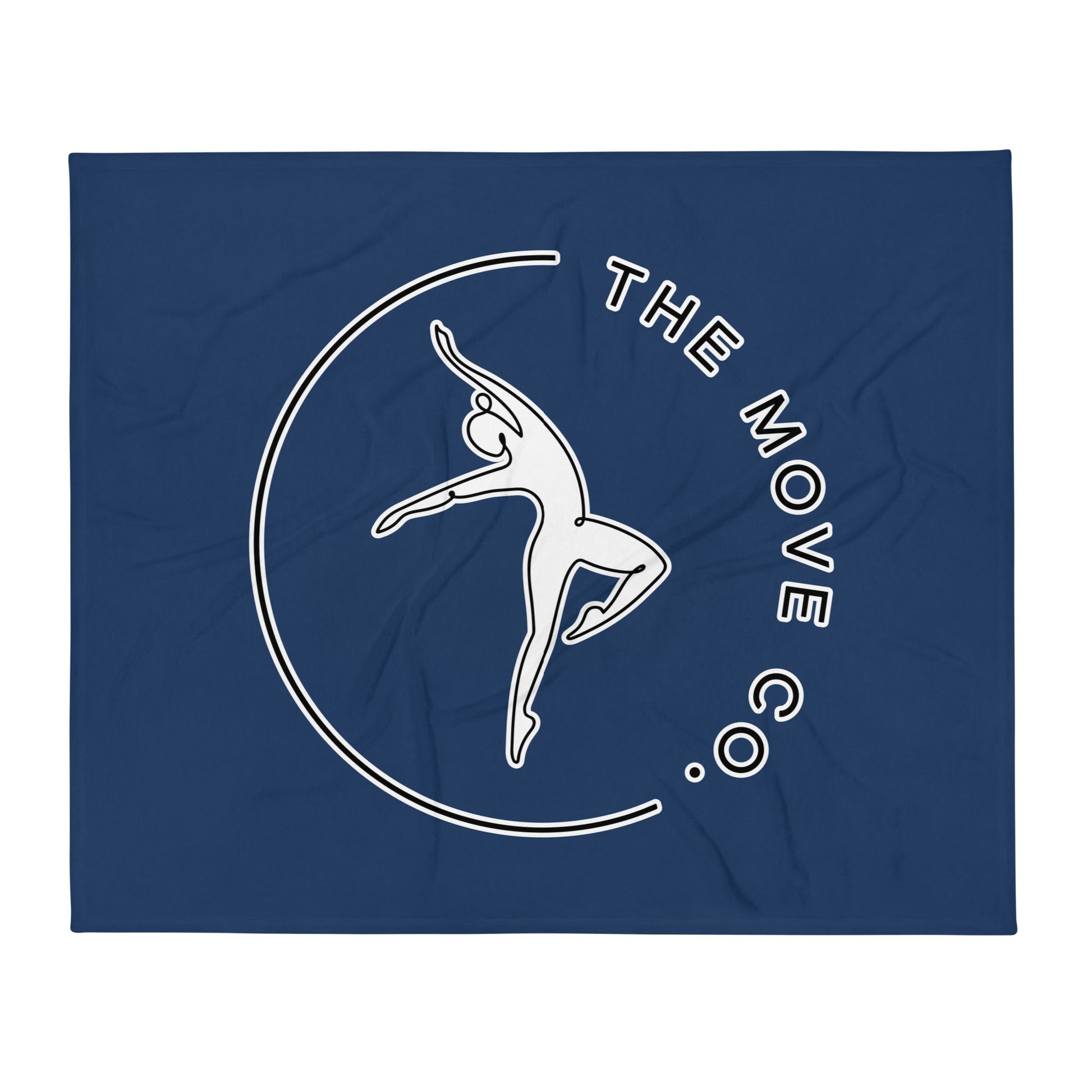 Throw Blanket | The Move Co. | Dance Crest Logo